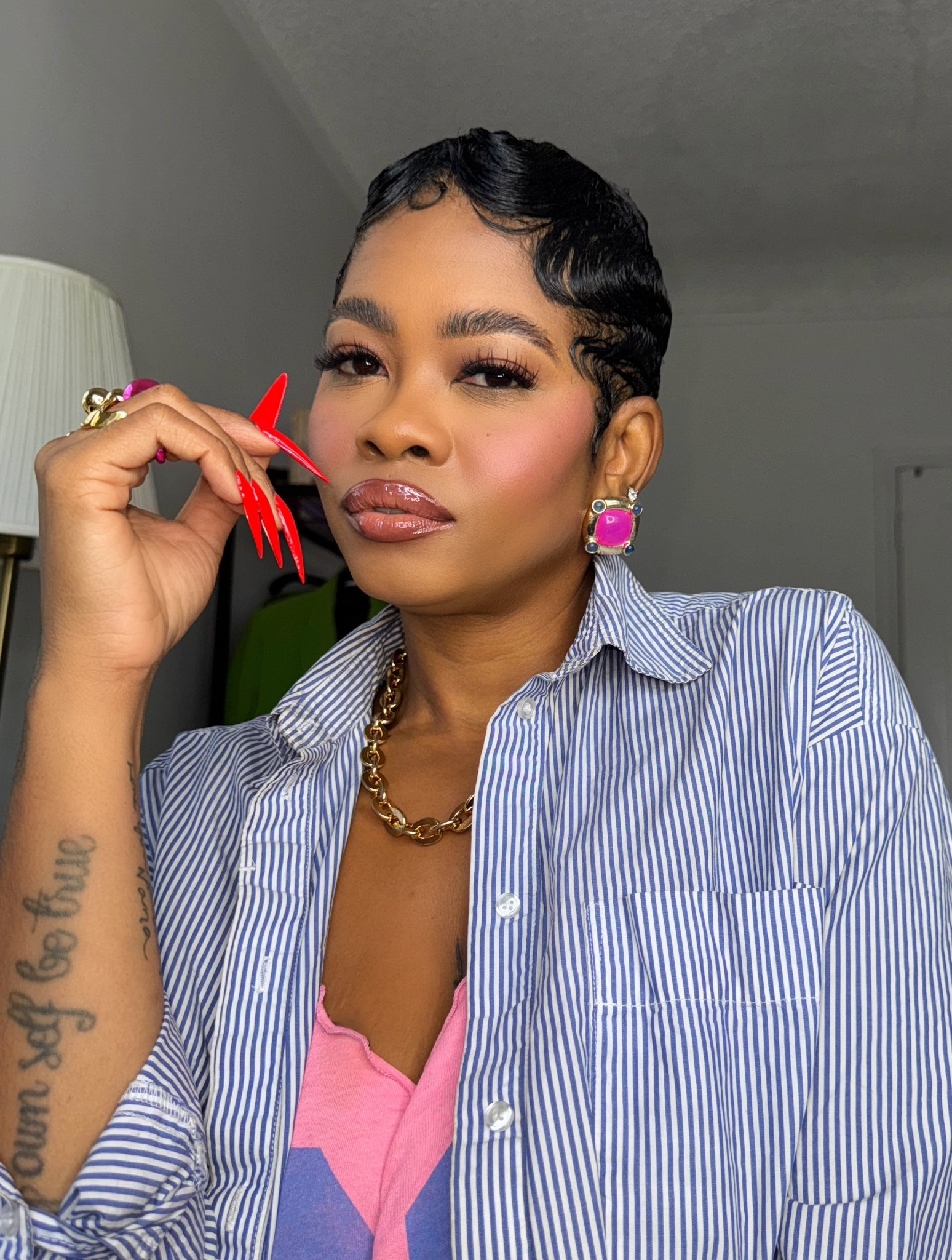 Concealer based lip combo

#LTKStyleTip #LTKOver40