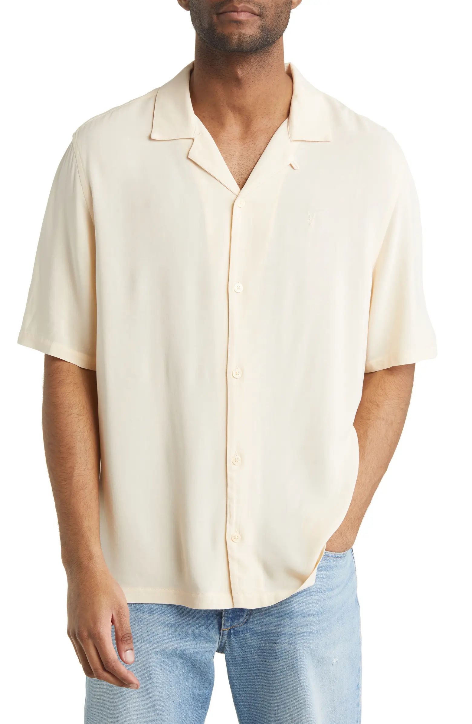 Venice Relaxed Fit Short Sleeve Button-Up Camp Shirt | Nordstrom