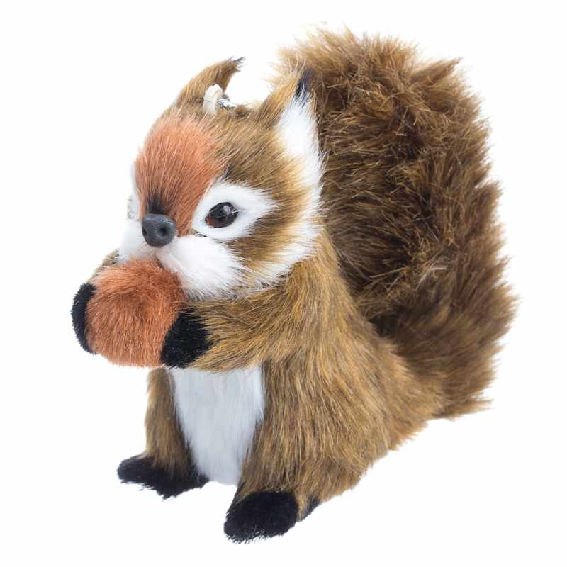 Felt Squirrel with Acorn Ornament, 2" | At Home
