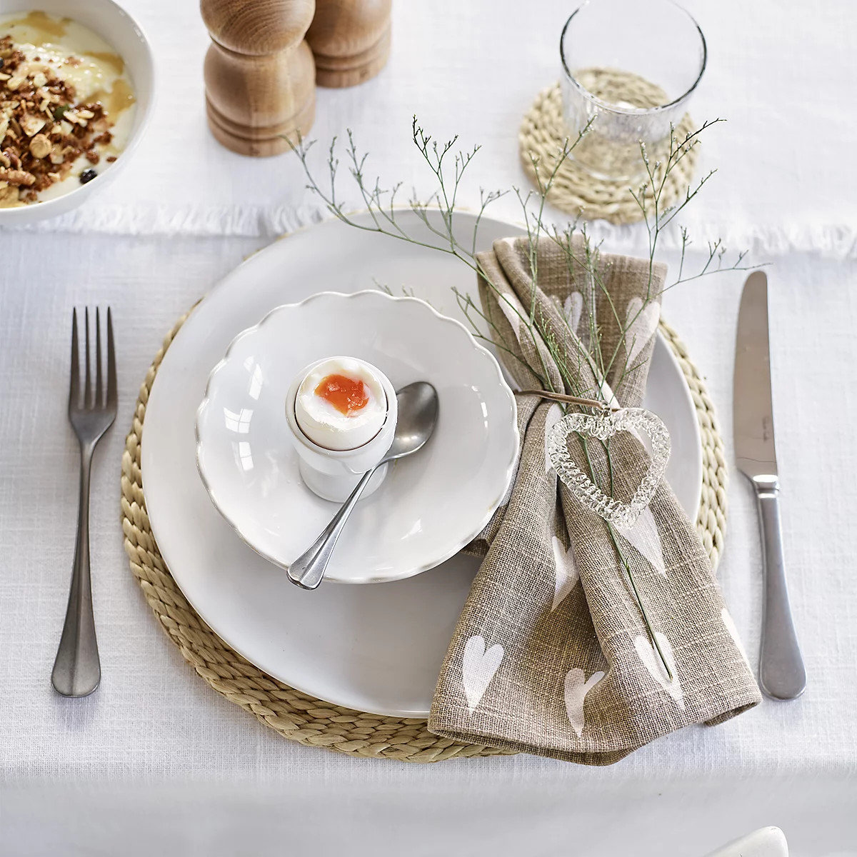 Jute Woven Placemat | The White Company (UK)