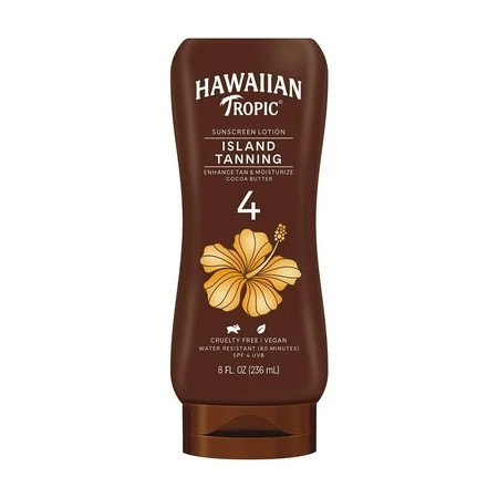 Hawaiian Tropic Protective Dark Tanning Sunscreen Lotion 8oz (Pack of 2) | Walmart (US)