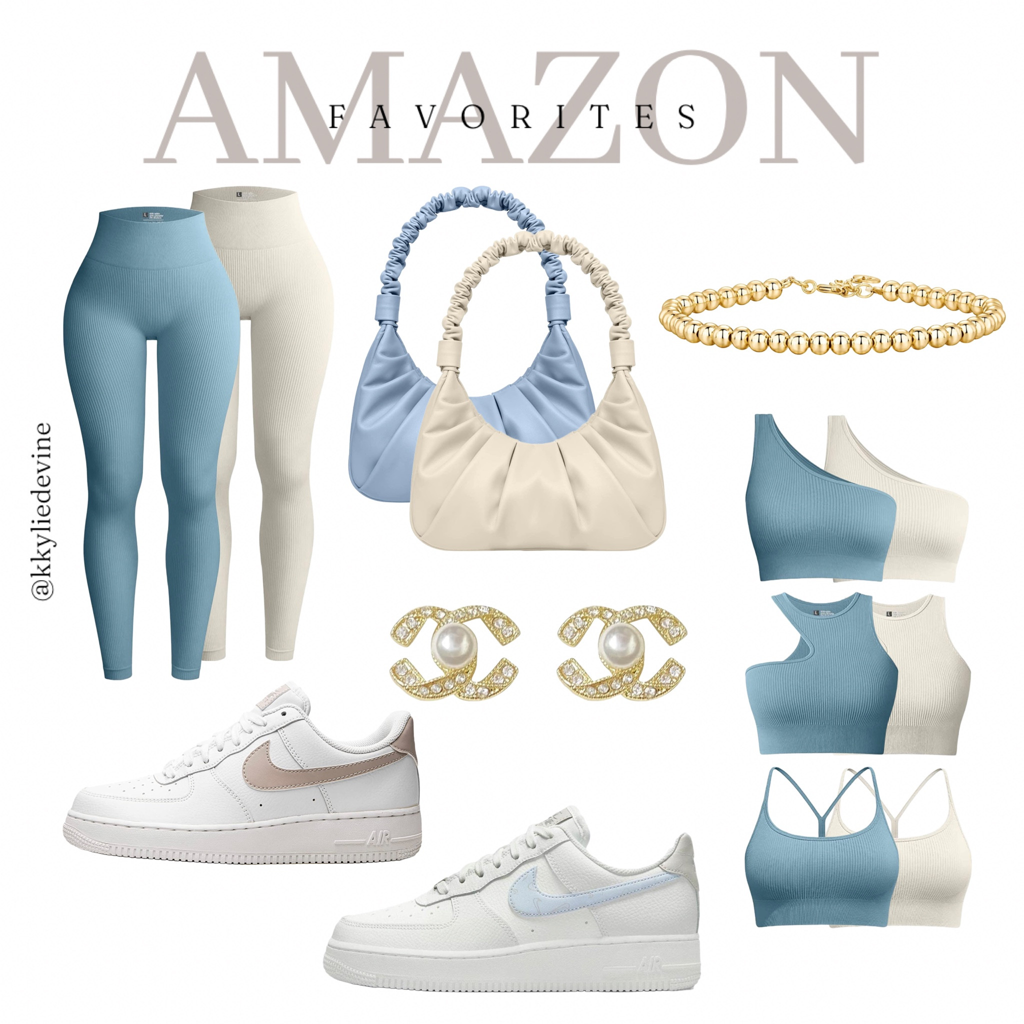 Blue and cream Amazon favorites✨ shop below!! 

#LTKU #LTKFind #LTKfit