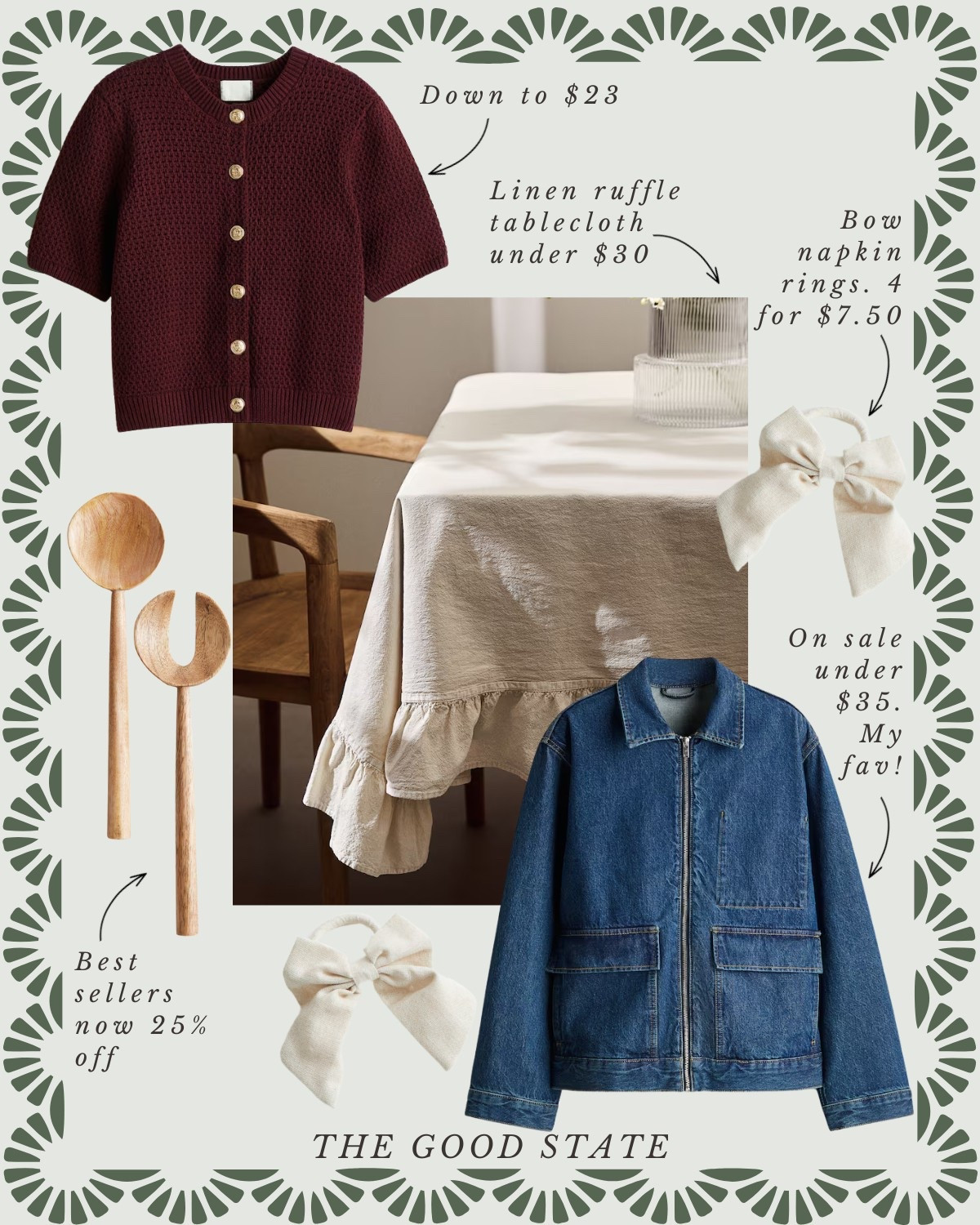 Fresh deals, new arrivals and designer looks for less! Quince, women’s fashion, spring fashion, vacation outfit, ootd, target, target homes, Spring, decor, spring home, decor, West Elm, pottery, barn, target, fashion, wedding guest dress, shift, dress, Amazon, Amazon, home Anthropologie , Walmart, Walmart home, my Texas house resort wear, bedding, outfit, dress, spring fashion, spring outfit, living room, bedroom, entryway, designer look for less, high end look for less, scalloped pillow, bathroom, entryway, women, shoes, women, sandals, beauty, hosting, lighting, Easter, Easter decor


#LTKSaleAlert #LTKStyleTip #LTKFindsUnder50