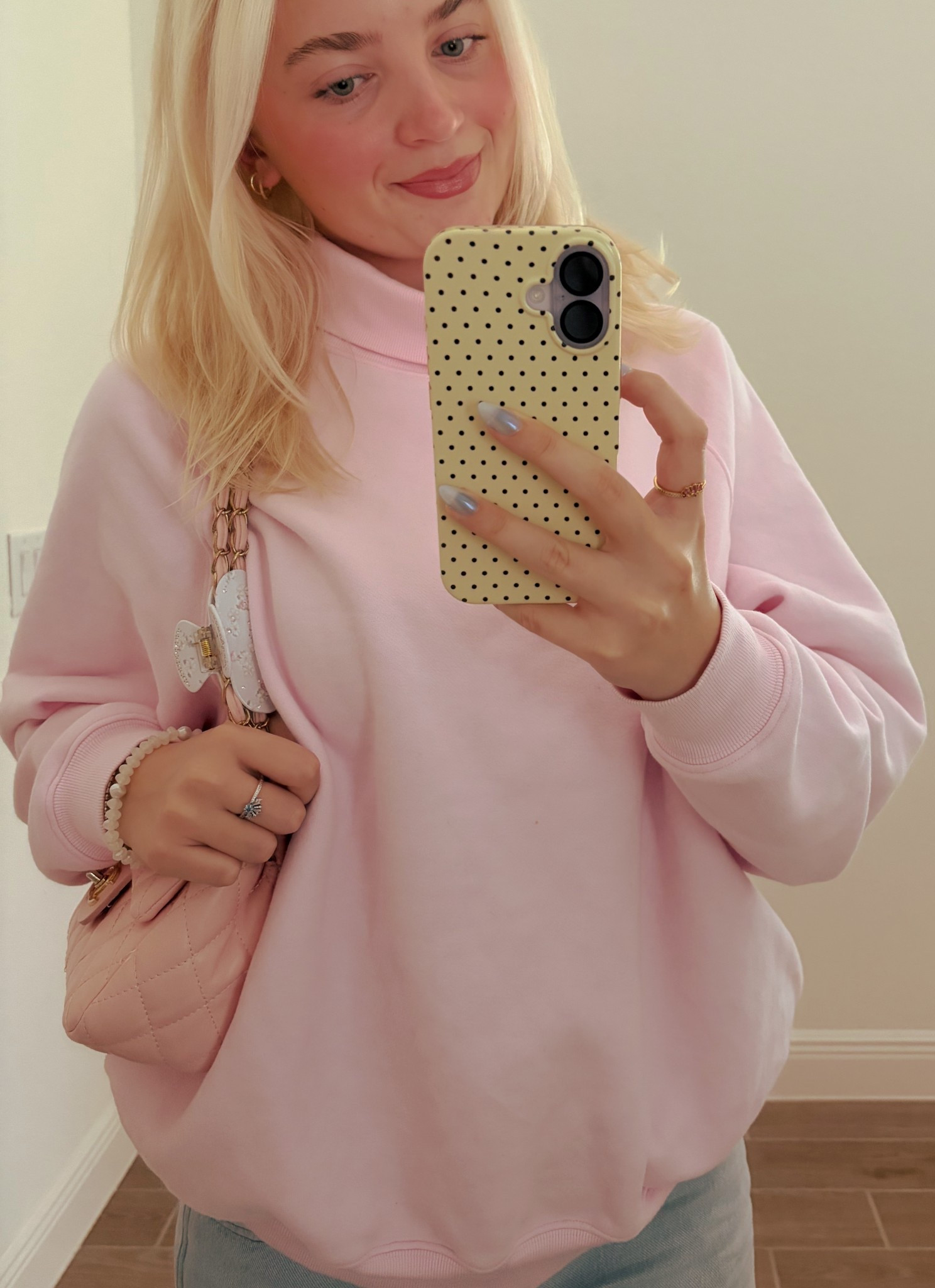 my absolute fav sweater from @Aritzia !!! so soft and comfy + you can definitely dress it up or down 🎀💝🧁 

#LTKdayinmylife #LTKTall #LTKootd