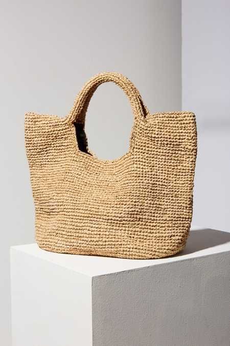 Ecote Raffia Tote Bag | Urban Outfitters US