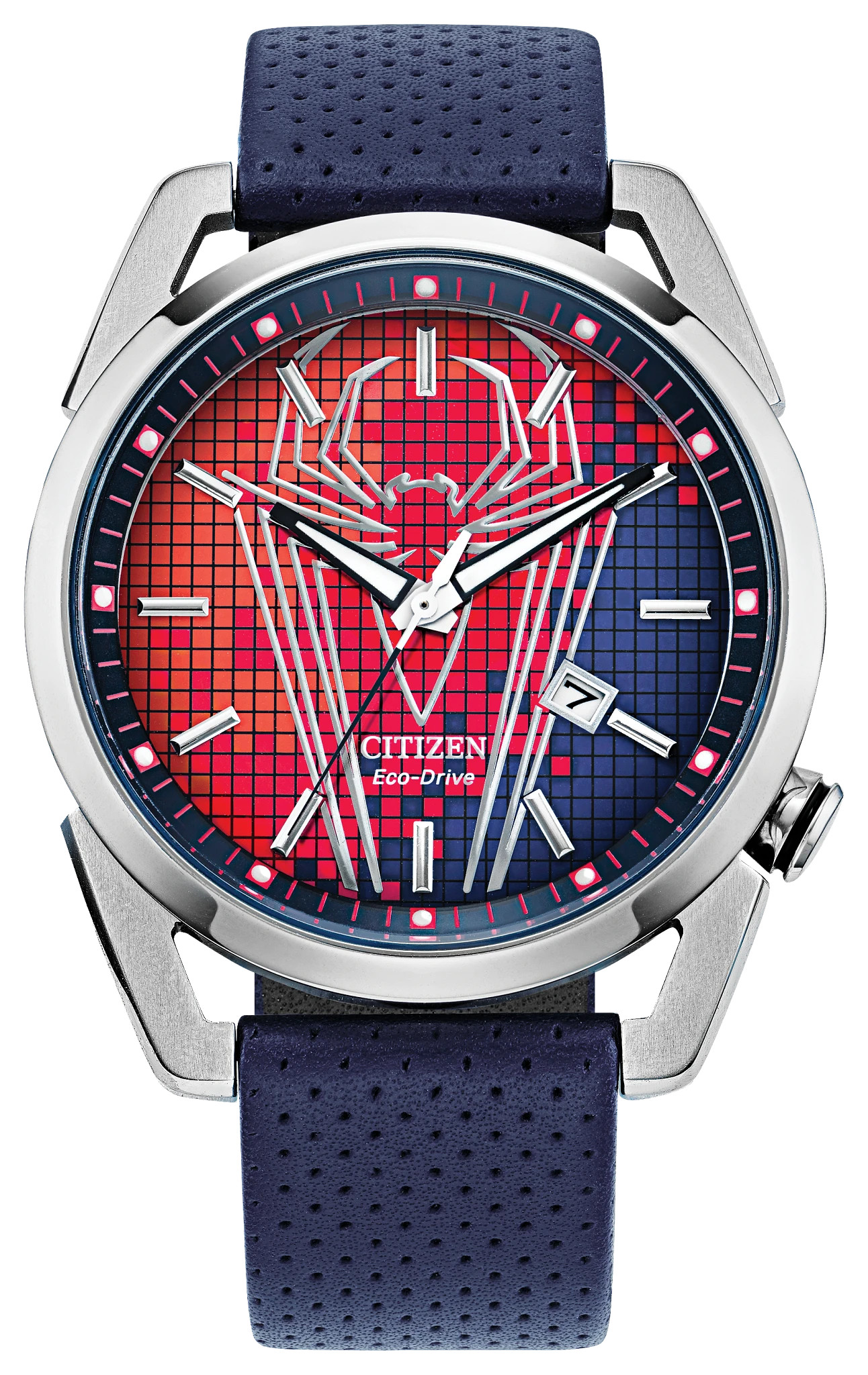 Spider-Man Red Dial Leather Strap AW1680-03W | CITIZEN | Citizen Watch
