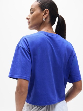 True Cotton Crop Tee | Athleta