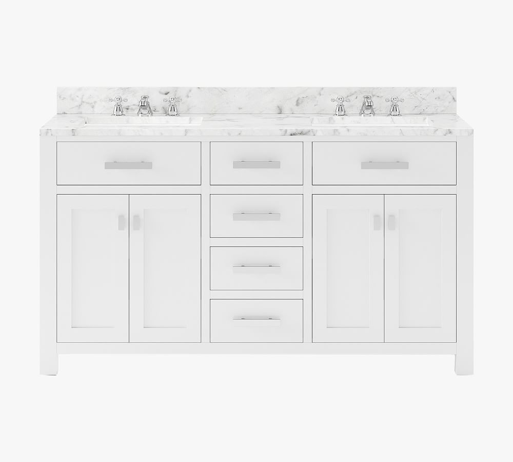 Sabine 60-72" Double Sink Vanity | Pottery Barn (US)