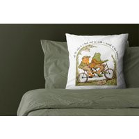 Frog & Toad Pillow, Meme Cottagecore Aesthetic, Gift For Friend, Vintage Classic Book Pillow Cover, Toad, Lover | Etsy (US)