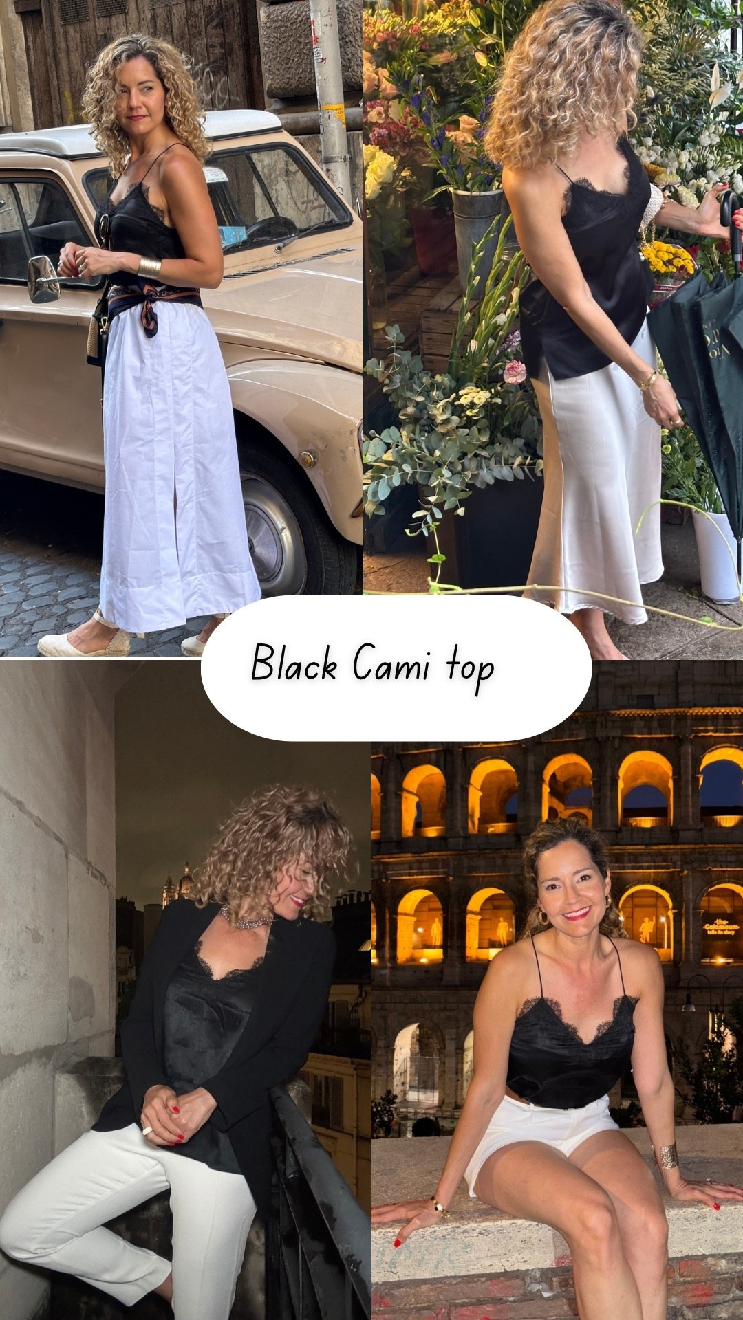 Black Cami Top Outfit Ideas

#LTKcanada #LTKtravel #LTKsummer