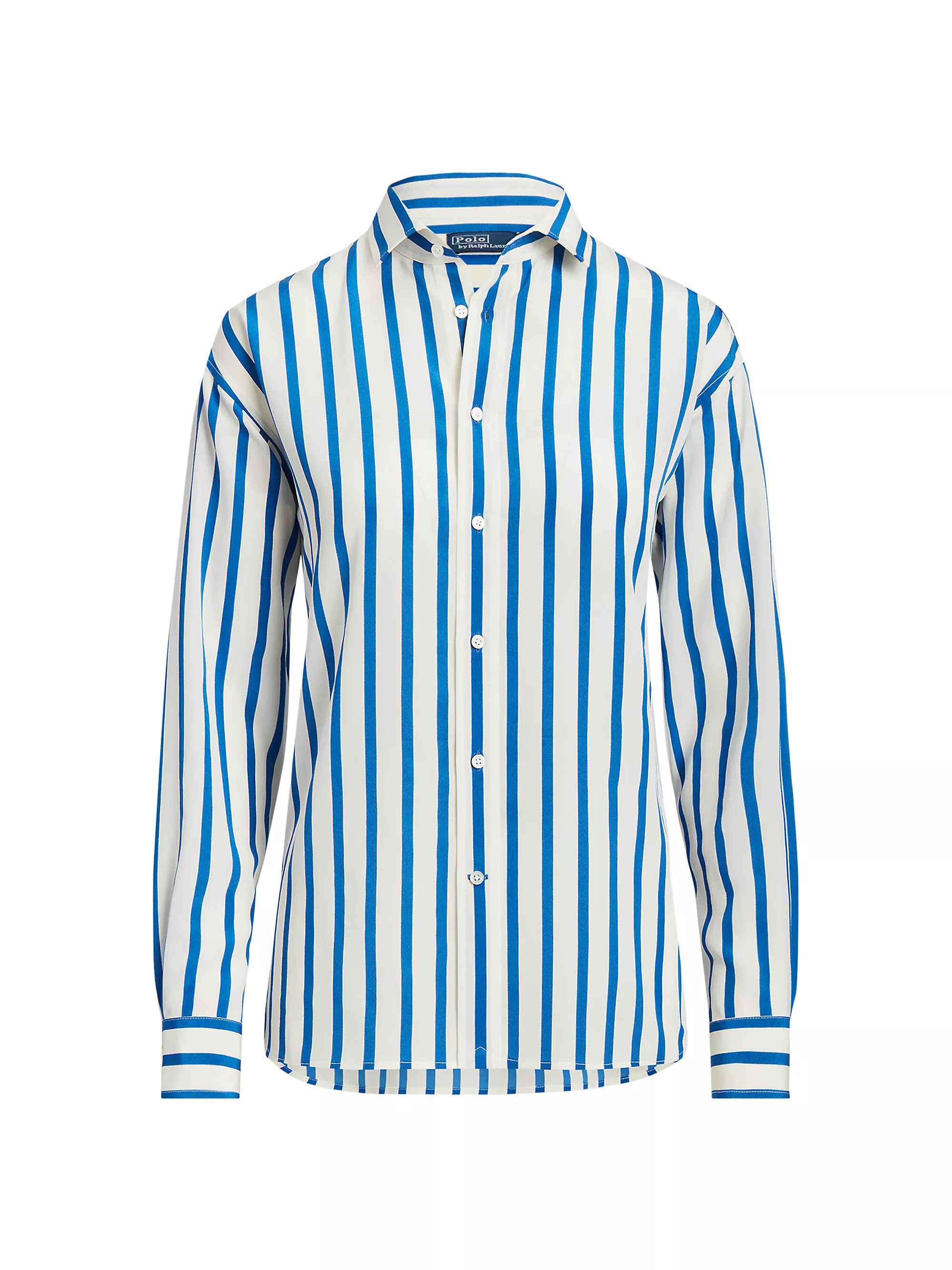 Striped Mulberry Silk Shirt | Saks Fifth Avenue