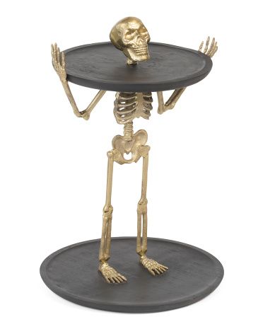 2 Tiered Skeleton Serving Stand | TJ Maxx