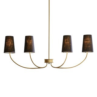 Lottie 4-Light Linear Chandelier | Ballard Designs, Inc.