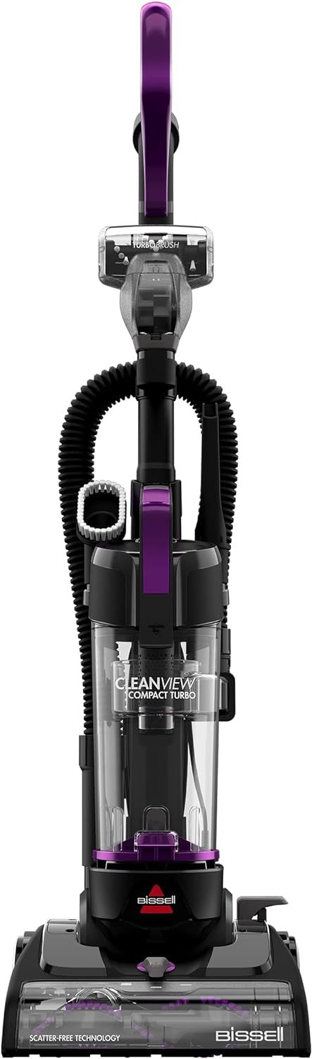 BISSELL CleanView Compact Turbo Upright Vacuum with Quick Release Wand, Full Size Power, Compact ... | Amazon (US)