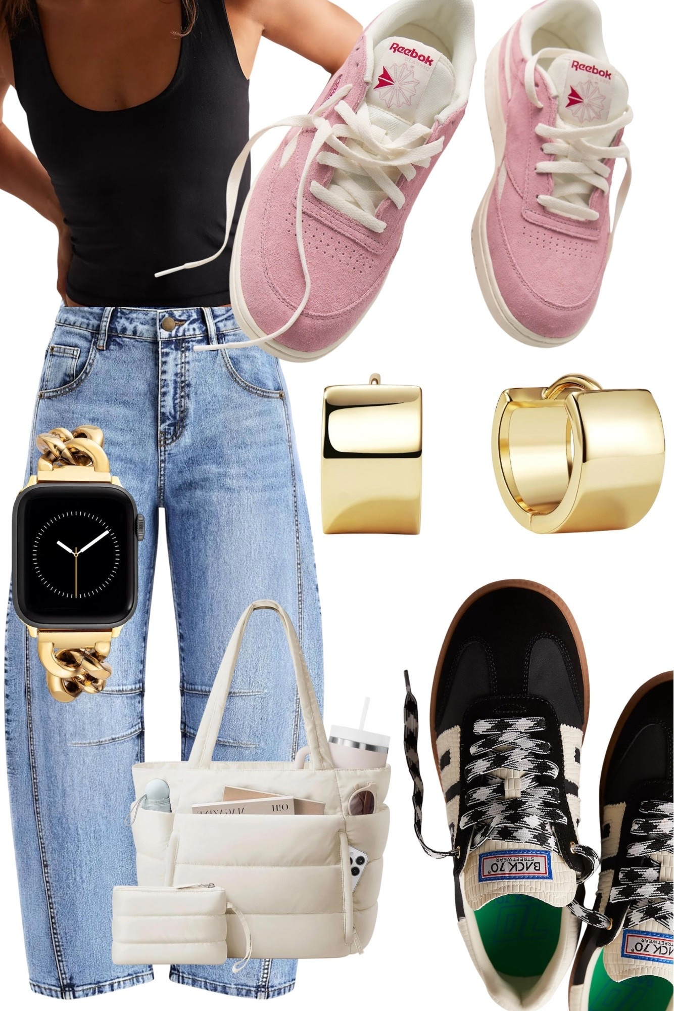 Running errands in effortless, everyday style 🤍

This look is the perfect mix of casual + polished—easy denim, a sleek black tank, and the cutest sneaker options. 

#LTKStyle #CasualChic #EverydayOutfit #SneakerStyle #freepeoplefinds #amazonfinds

#LTKgrwm #LTKActive #LTKTravel