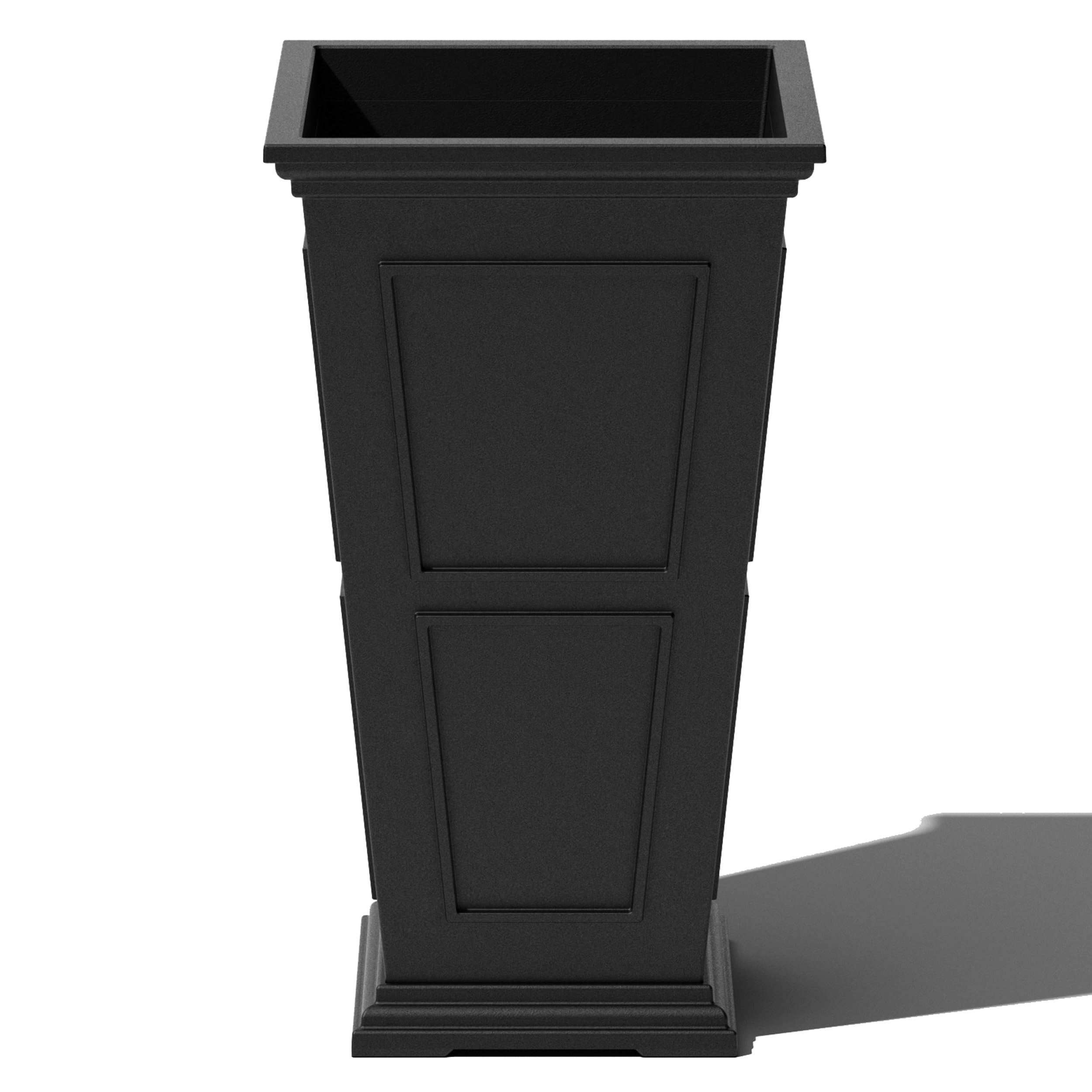 Veradek Brixton Series Tall Plastic Planter - Large Outdoor Planter for Front Porch | Crack Resis... | Amazon (US)