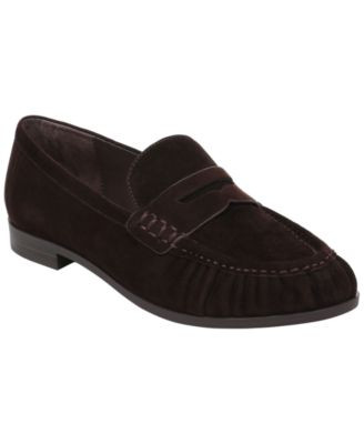 I.n.c. International Concepts Women's Miiyaa Slip-On Loafers, Macy's Exclusive - Black Leather | Macy's
