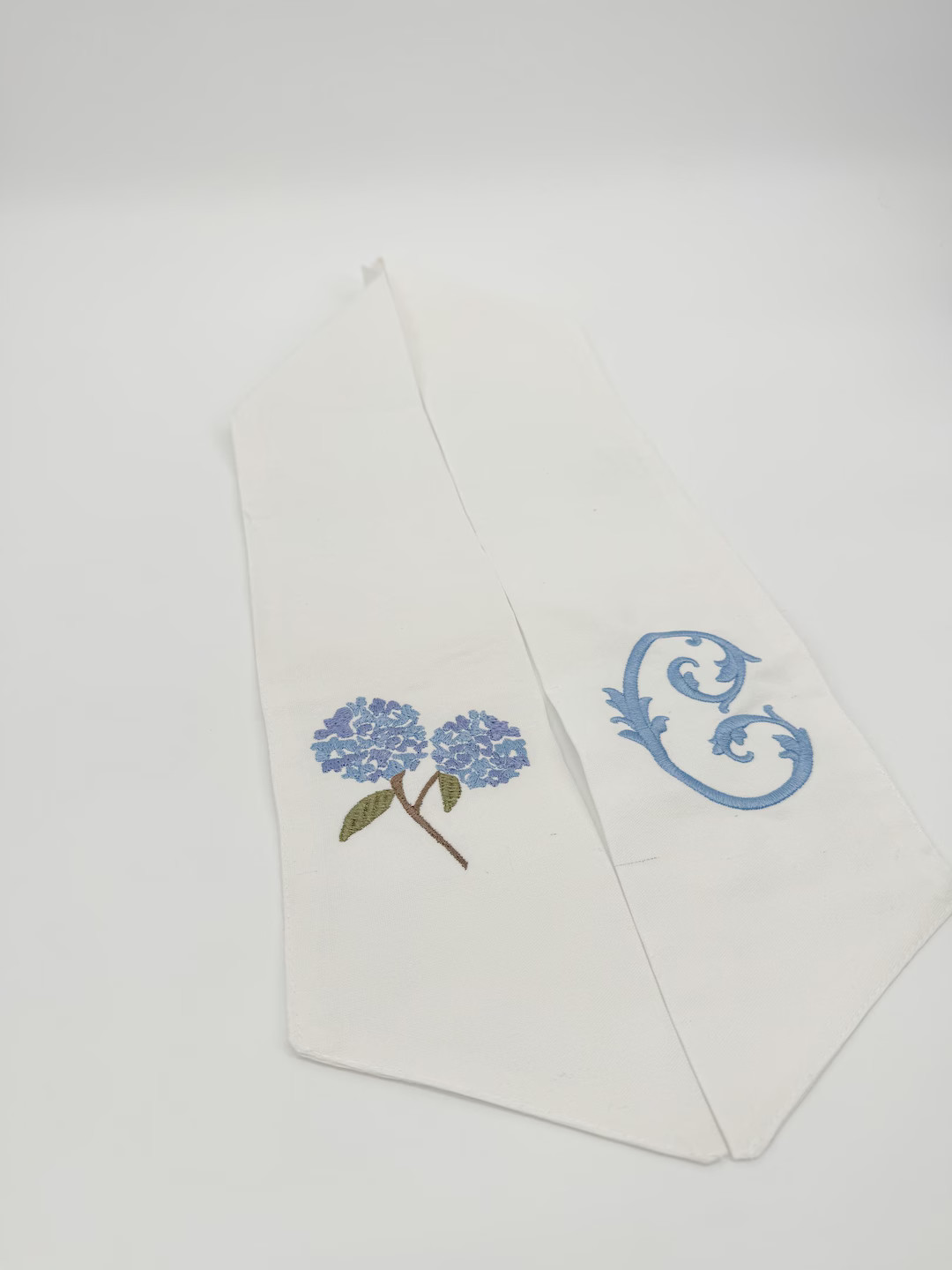 Spring Wreath Sash / Hydrangea Wreath Sash / Last Name Wreath Sash / Hoestess Gift / Spring Decor... | Etsy (US)