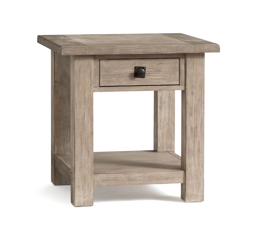 Benchwright 24" Square End Table | Pottery Barn (US)