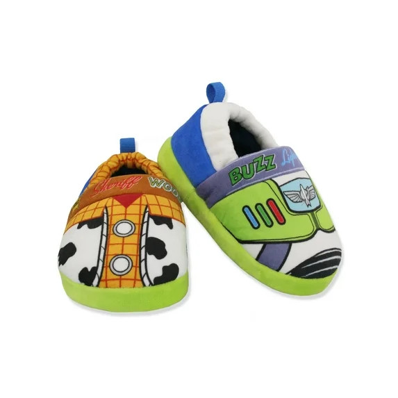 Disney Toy Story Sheriff Woody Buzz Lightyear Toddler Male Boys Aline Slippers CH90224 | Walmart (US)