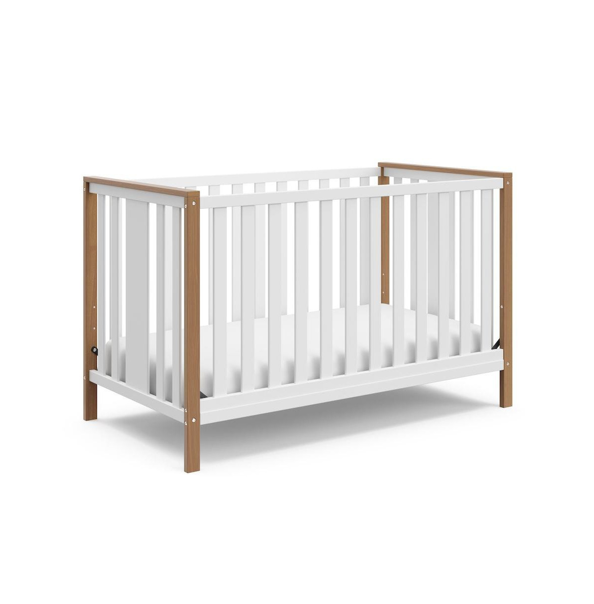 Storkcraft Modern Pacific 4-In-1 Convertible Crib - White/Vintage Driftwood | Macy's