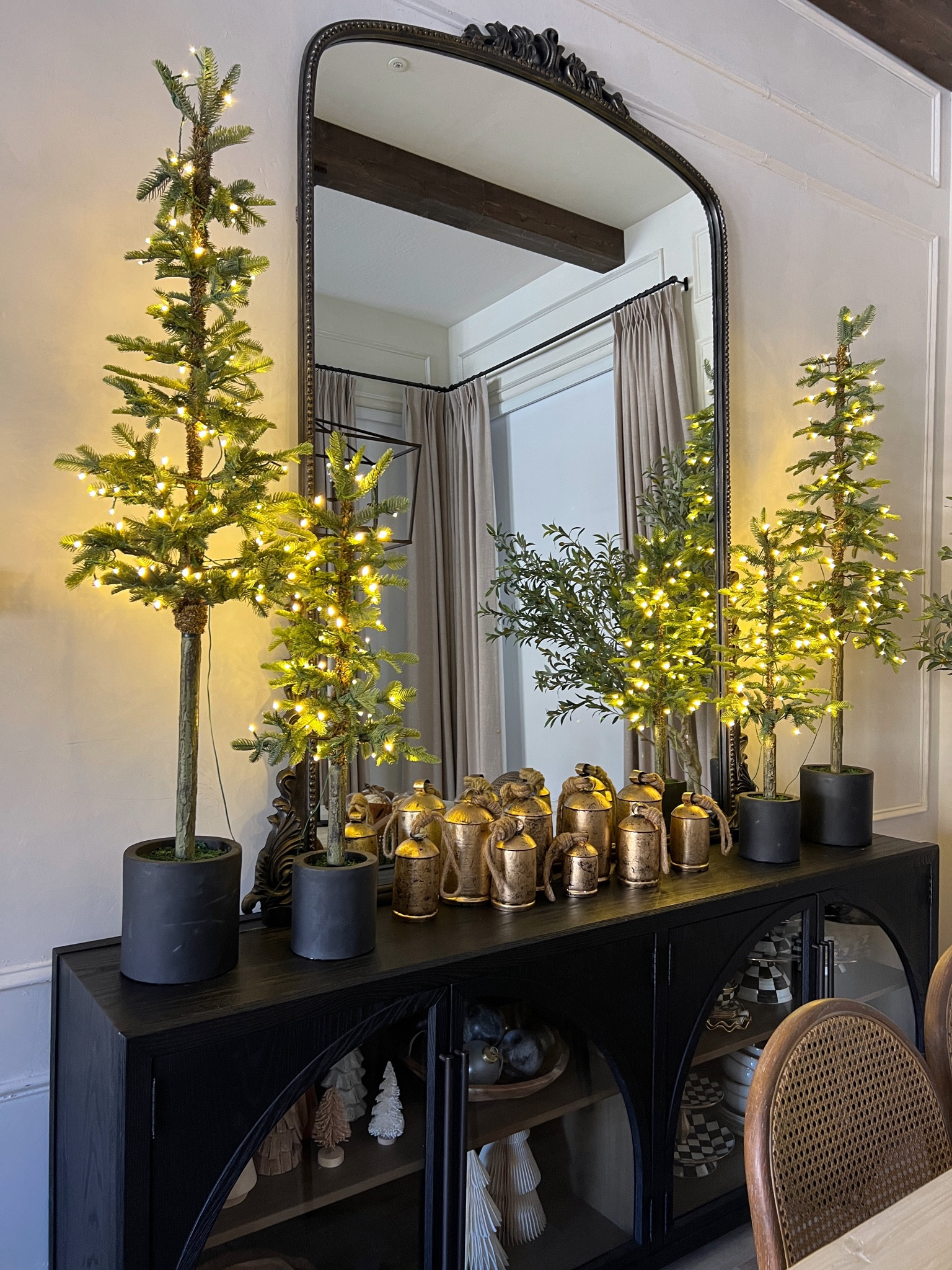 The prettiest slim trees and bells 

#LTKhome #LTKfindsunder50 #LTKfindsunder100