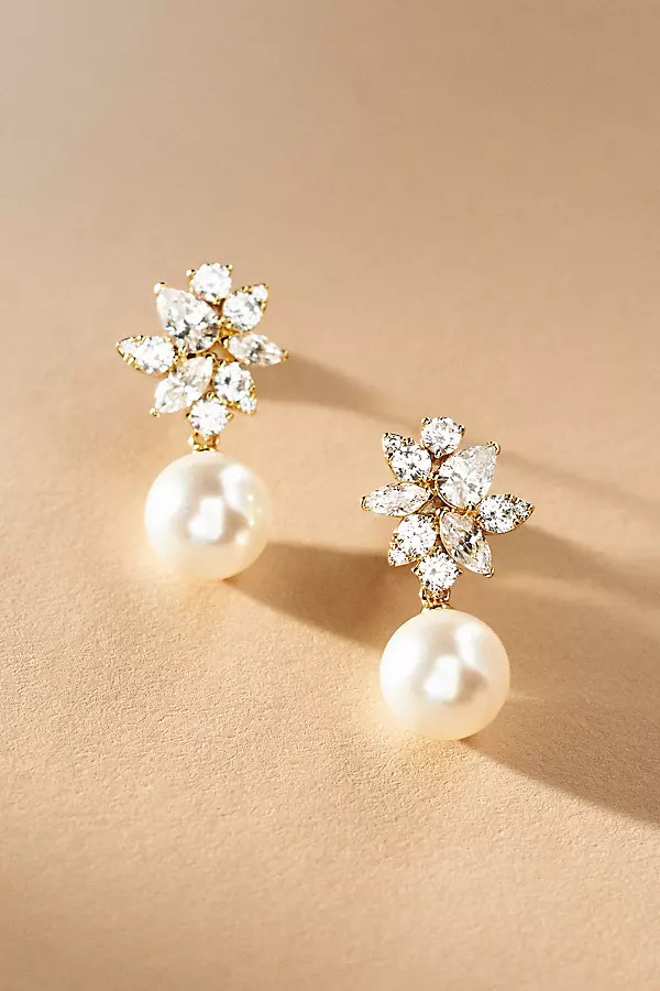 NADRI Chiara Pearl Drop Earrings | Anthropologie (US)