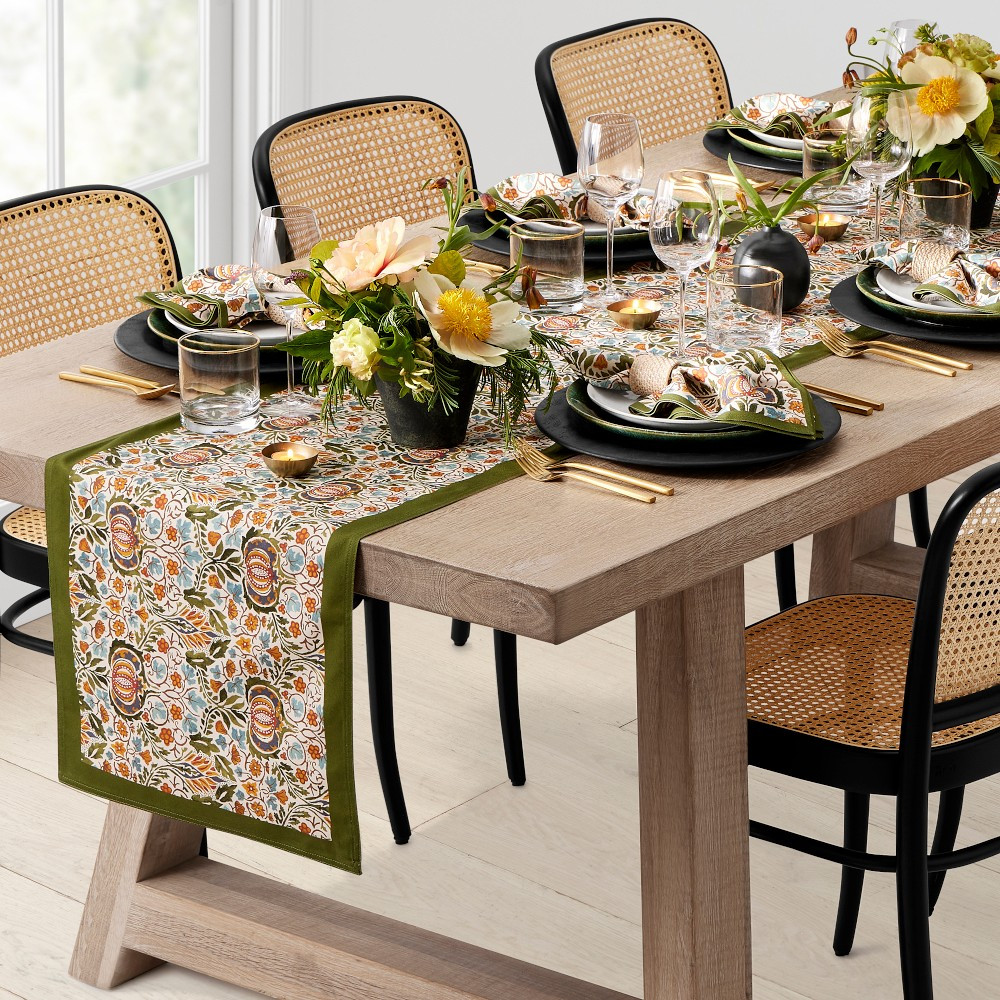 Morris &amp; Co. x Williams Sonoma Little Chintz Table Runner | Williams-Sonoma