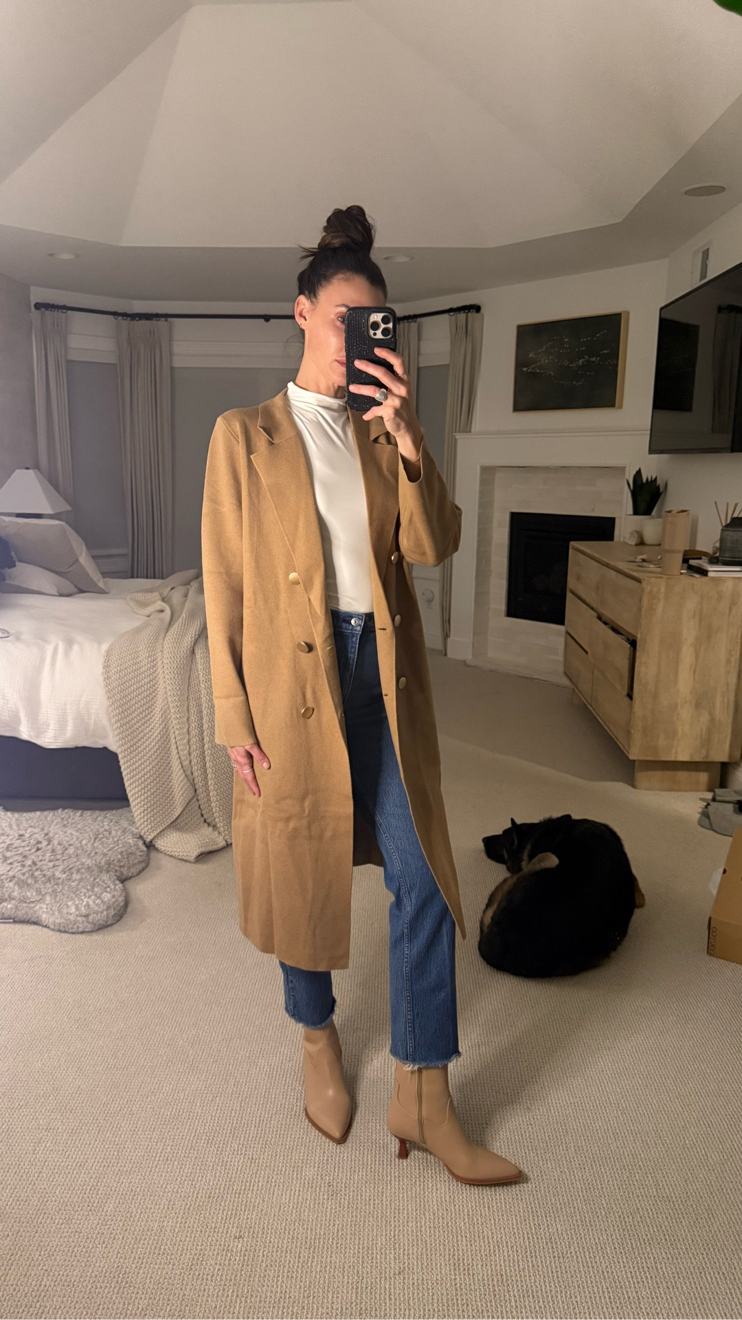 A few new pieces from Amazon! Sweater jacket- size S, comes in different colors. 
White double lined tank- size S,  perfect for layering, double lined, lots of colors. Boots- so so comfy, cute heel, western vibes 

#LTKootd #LTKWorkwear #LTKCyberWeek