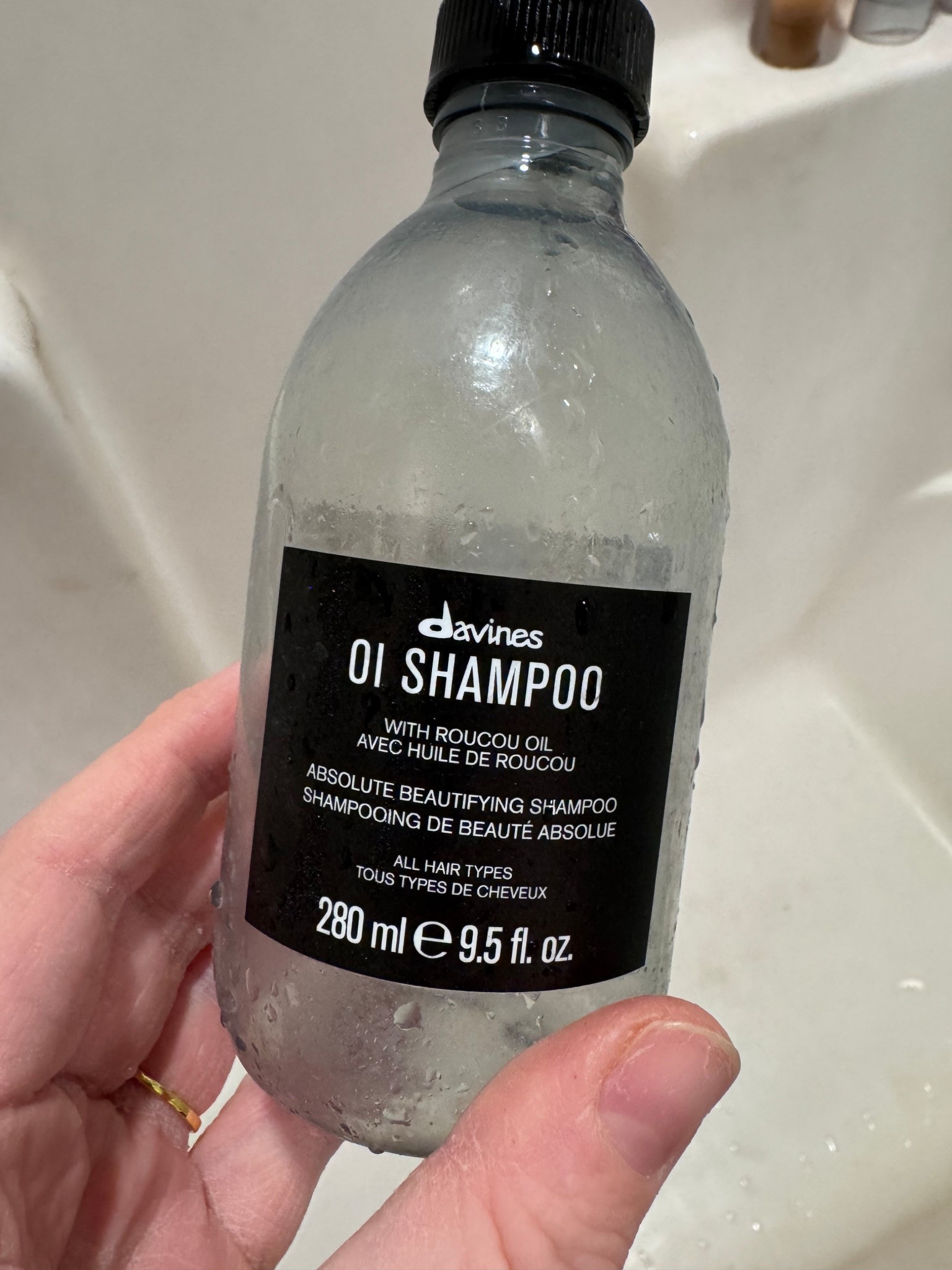 MY FAVORITE SHAMPOO EVER!!! 
Really really amazing shampoo, leaves my hair super soft and shiny and makes it feel super light and fluffy. I have been using this for the last 6 months and I love it!! 😍 
Nothing compares!

#LTKItBag #LTKFindsUnder100 #LTKU