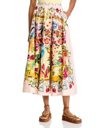 FARM Rio Garden Terrace Midi Skirt  | Bloomingdale's Women | Bloomingdale's (US)