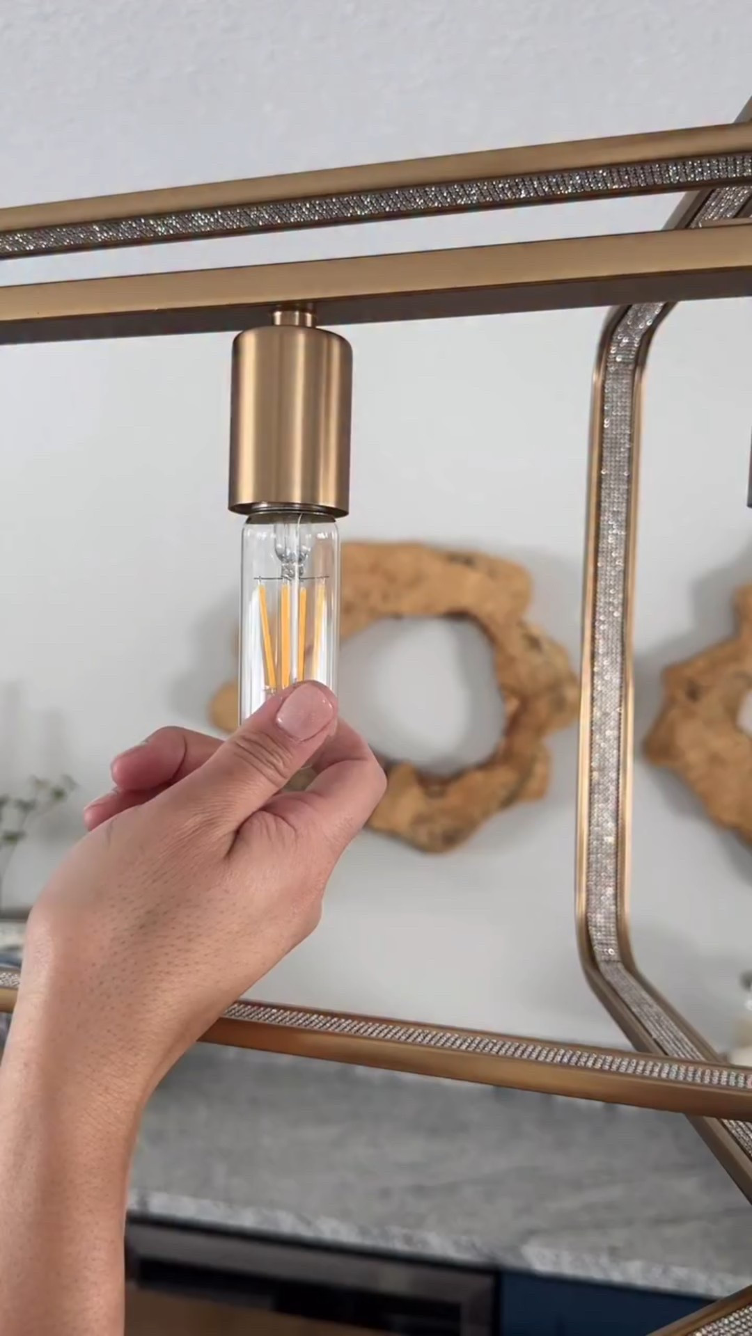 Say hello to the glow-up you didn’t know your dining room needed 😮‍🔥✨ Comment LIGHT for the link 🔗
This light is THAT girl ✨Calling her a stunner is honestly an understatement — she brings life, personality, and a whole vibe to the party. The gold finish? Absolute perfection. And the exposed cylinder bulbs? Instant elevated, designer-level luxury for any dining space.
I LOVE how much warmth and character this one piece added to the room. Truly only Urban Ambiance does lighting with this level of class and style.
Head to my LTK for this exact fixture + a few more favorites, or comment LIGHT and I’ll send you the link 💡✨
#lightingfixture #diningroomlighting #chanderlier #lighting #lightinginspiration