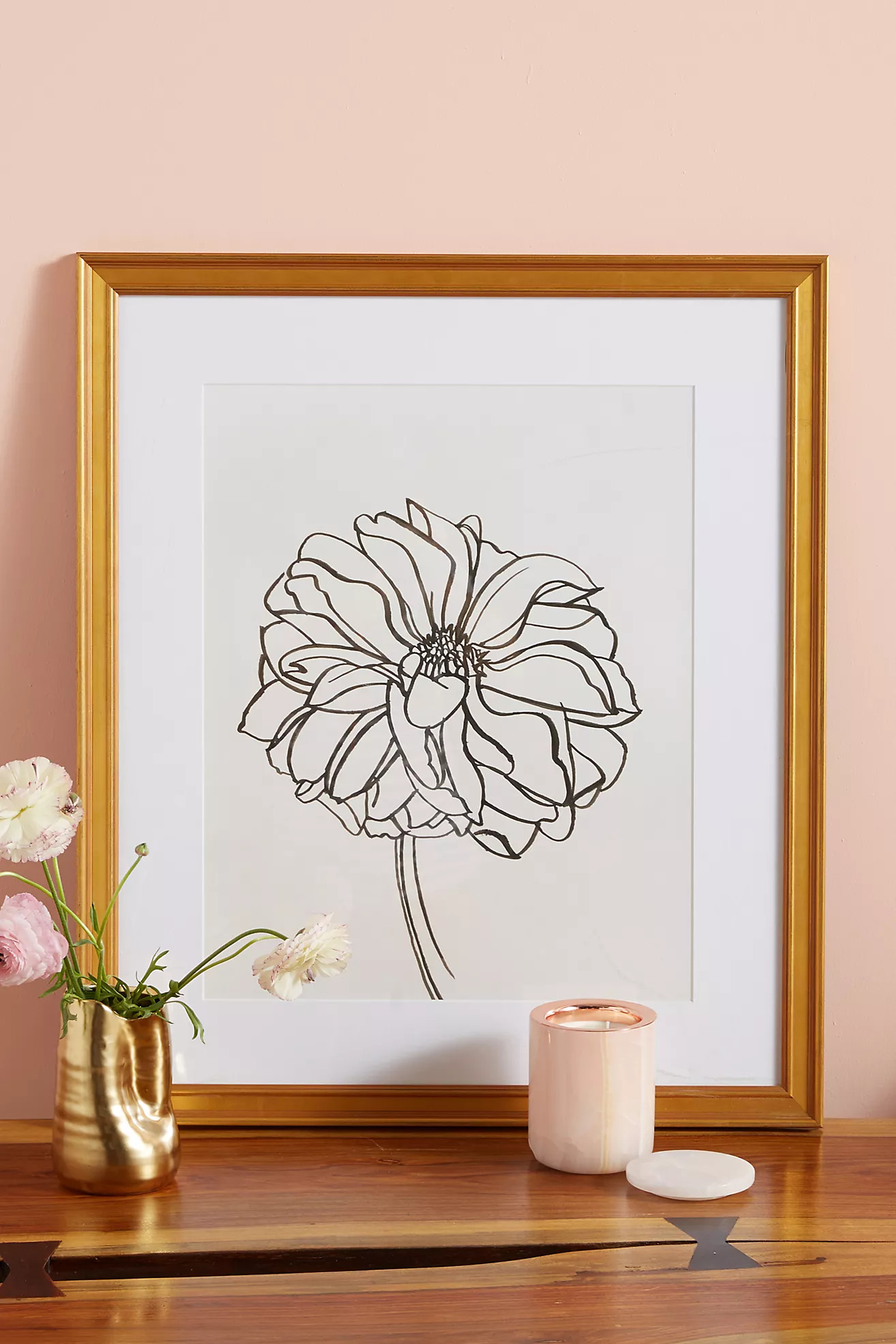 Dahlia Wall Art | Anthropologie (US)