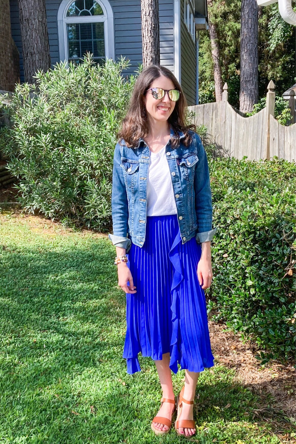 Ready for 4th of July in this blue skirt 💙 

Summer nights at the lake. Ready for 4th of July in this red gingham shirt. ❤️

Summer outfit
Classic style 
Fourth of July
Preppy style
Grand millennial 
Casual outfits 

#LTKSeasonal #LTKSummerSales #LTKxWalmart