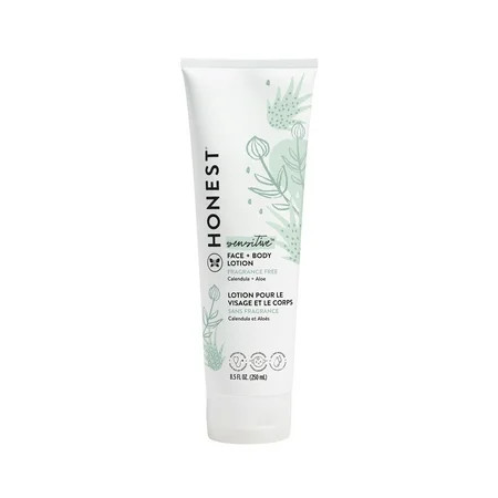 The Honest Company Baby Face and Body Lotion Sensitive Fragrance Free 8.5 fl oz | Walmart (US)