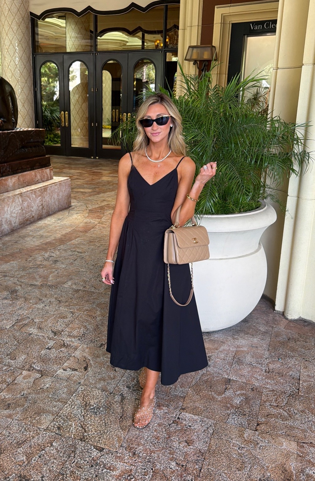 If you need a great, classic black dress. This is it!

#LTKootd #LTKgrwm #LTKdayinmylife