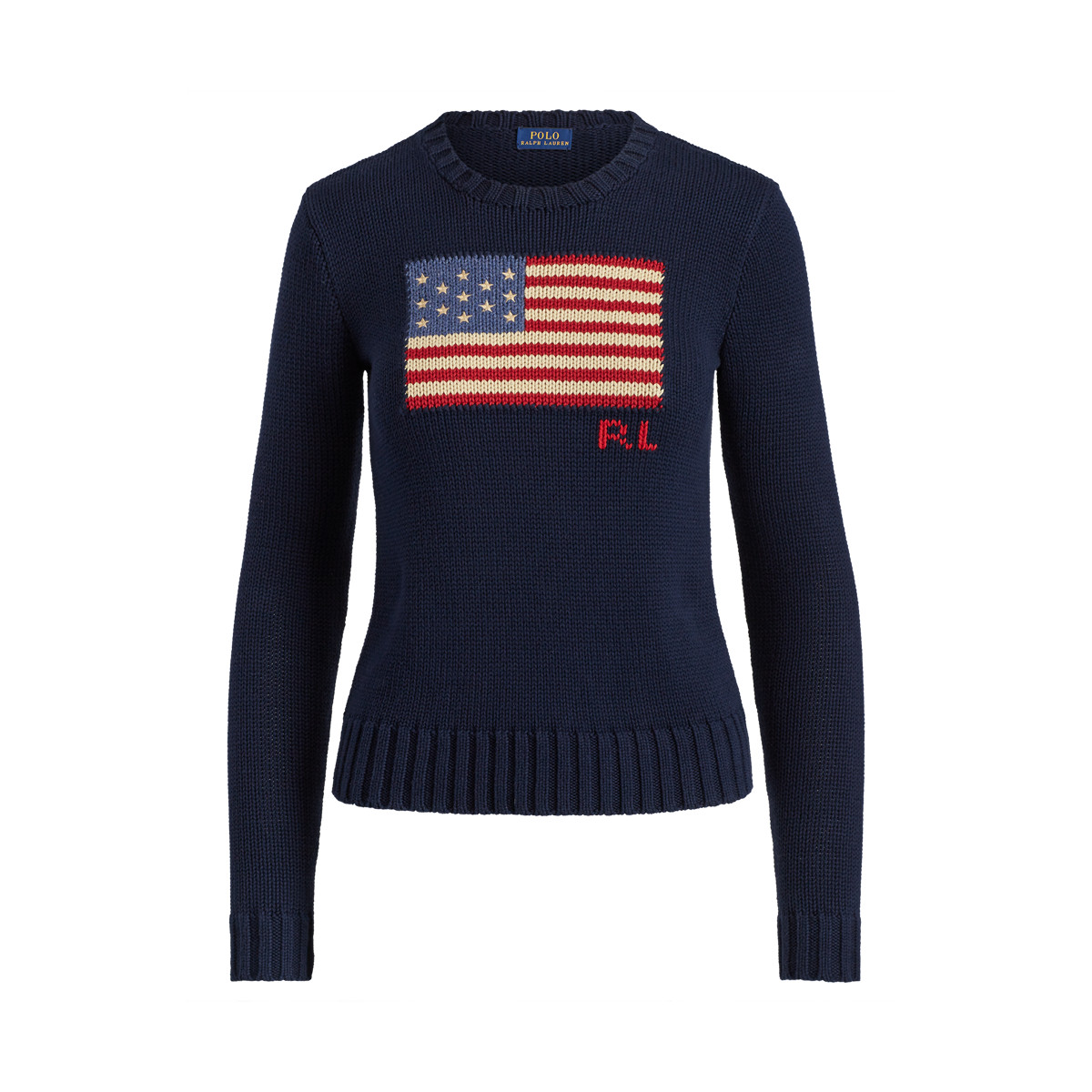 Flag Cotton Crewneck Sweater | Ralph Lauren (US)