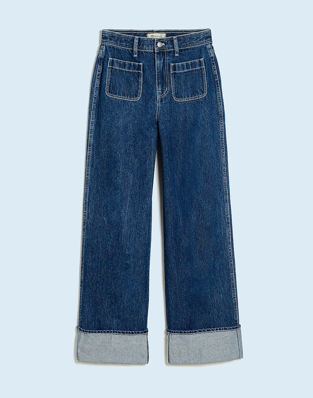 Superwide-Leg Jeans in Hewett Wash: Airy Denim Edition | Madewell