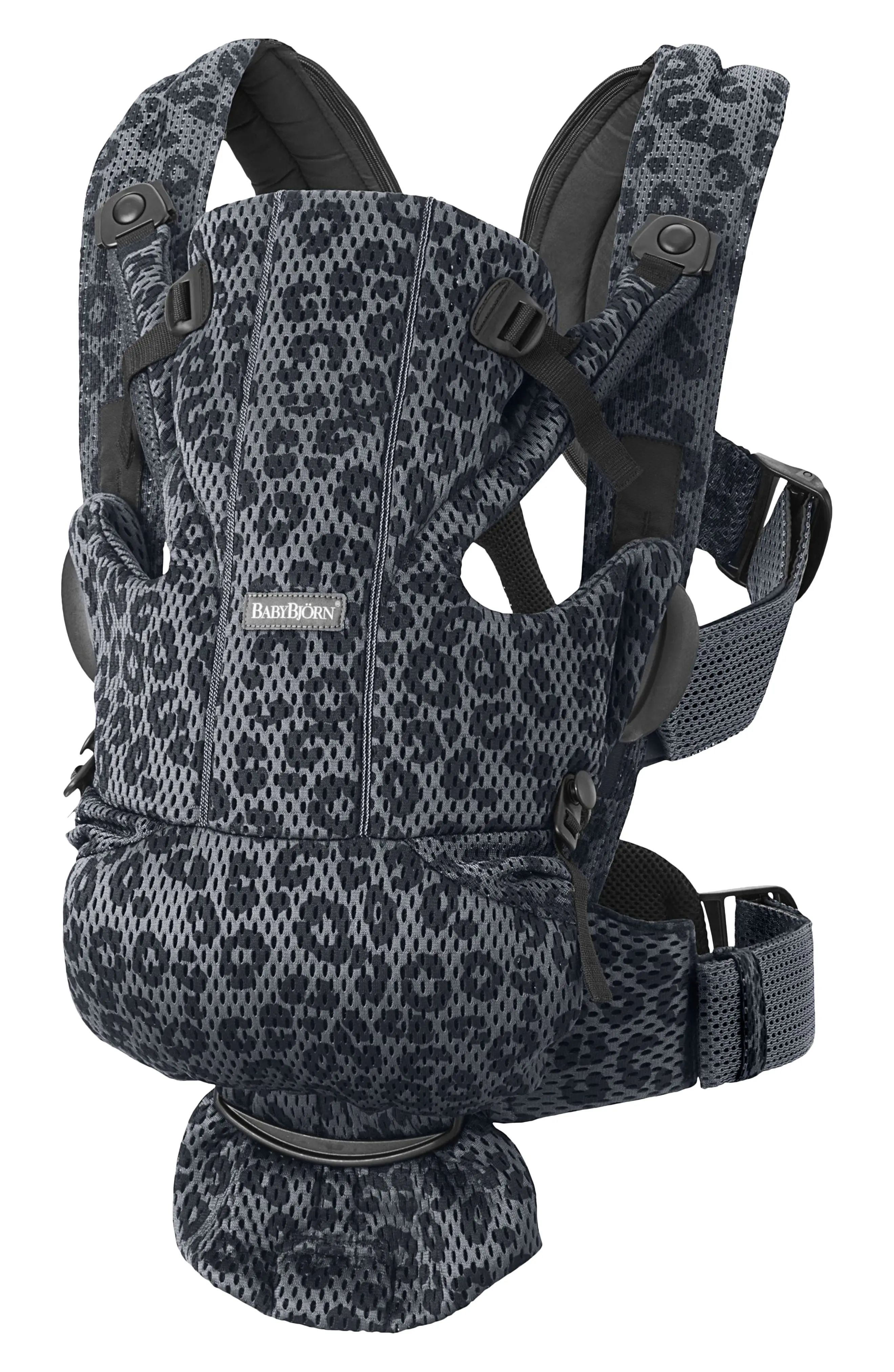 BabyBjorn Baby Carrier Free in Anthracite Leopard at Nordstrom | Nordstrom