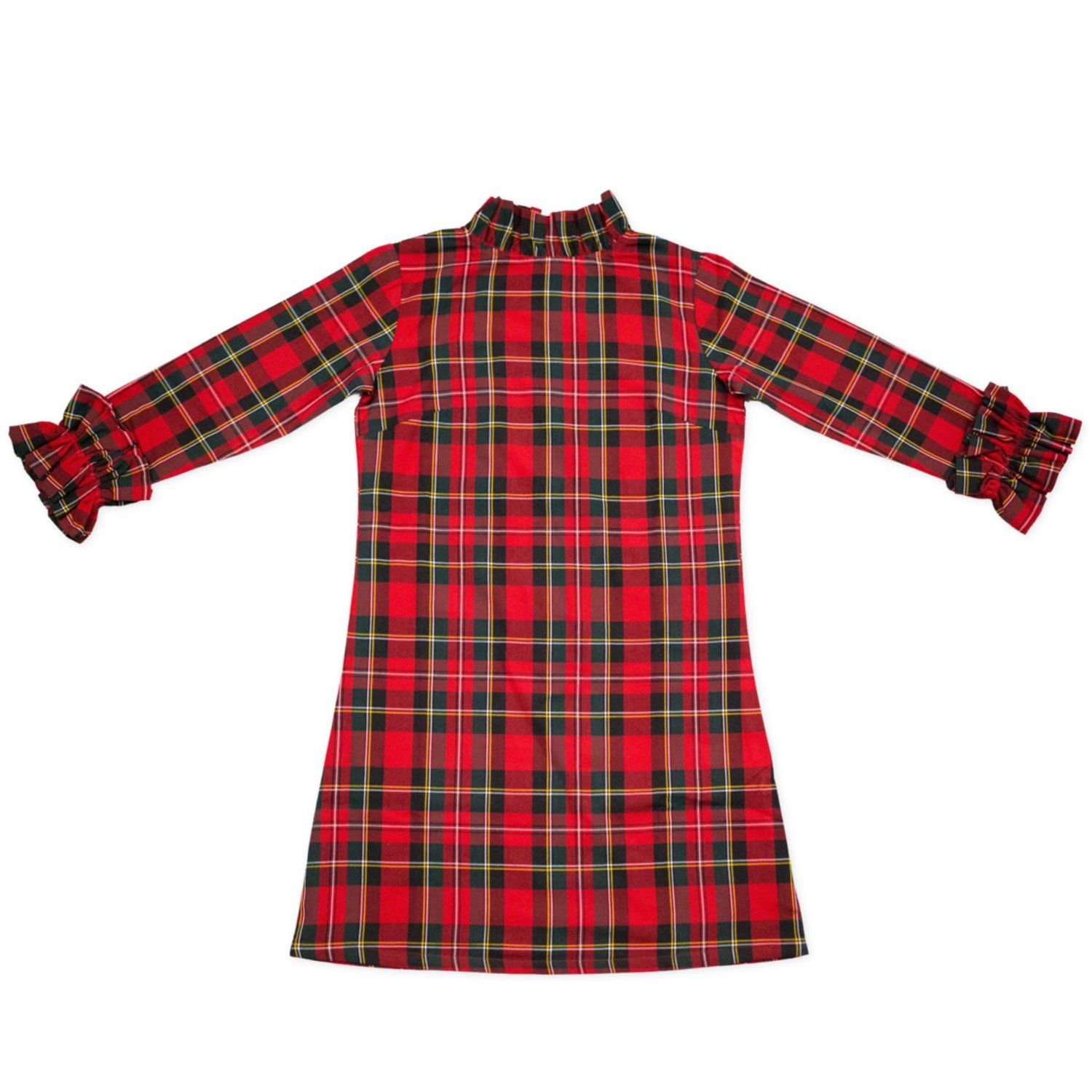 Sarah Jane Shift Dress in Red Plaid — Elizabeth Wilson | Elizabeth Wilson Designs