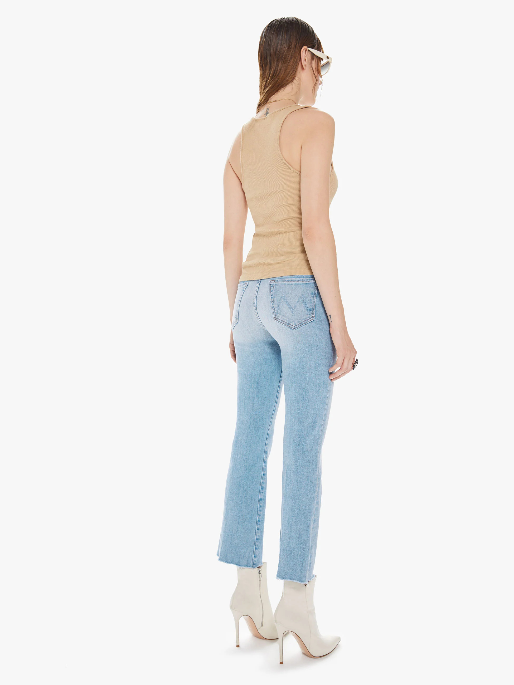 The Hustler Ankle Fray | Mother Denim