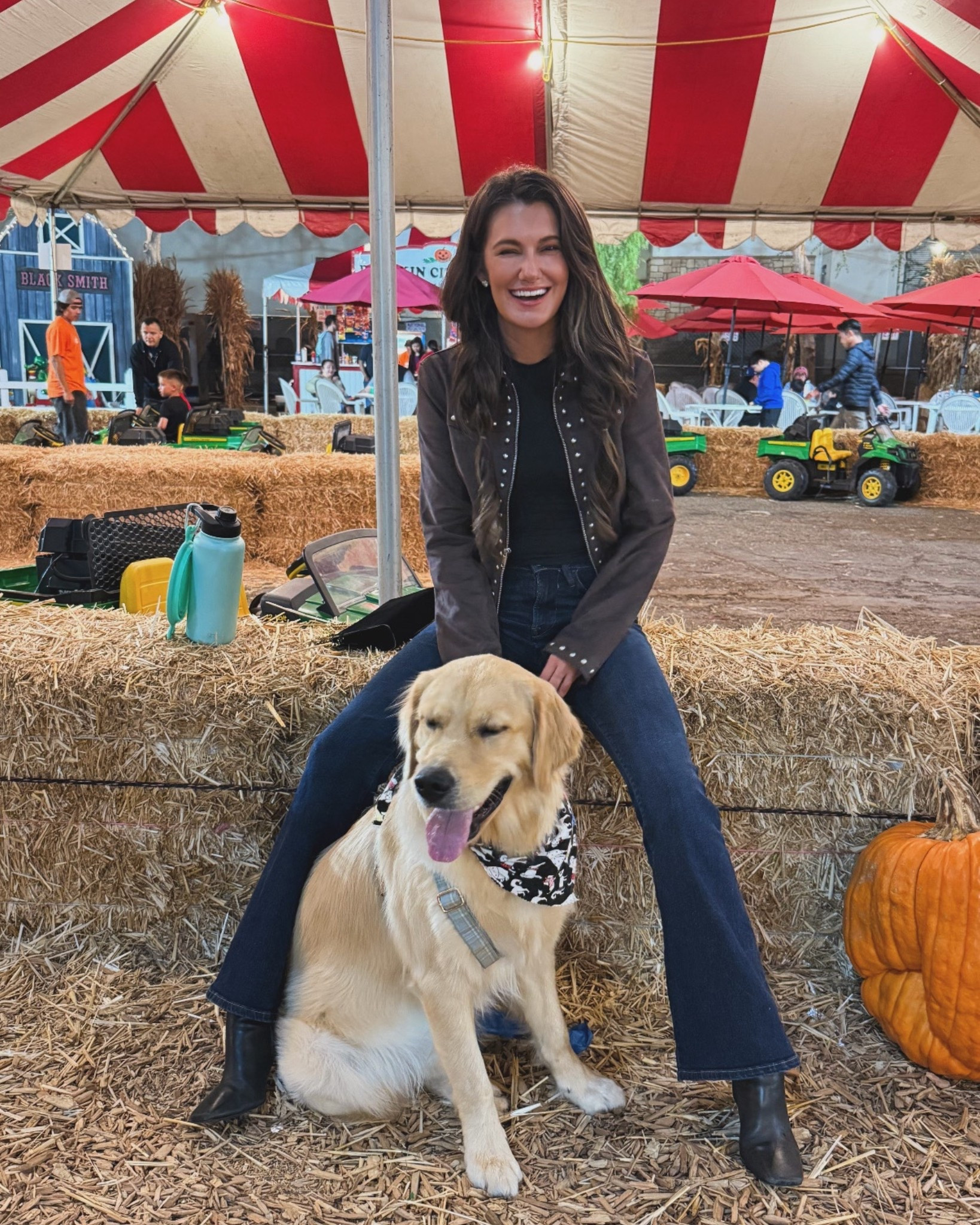 Fall fashion, fall outfit, pumpkin patch, denim, petite jeans, outerwear, jacket, suede  

#LTKSeasonal #LTKPetite #LTKHalloween