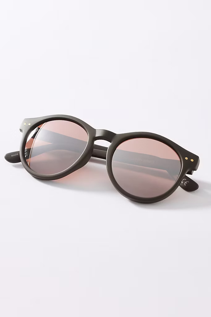 Logan Round Sunglasses | Anthropologie (US)