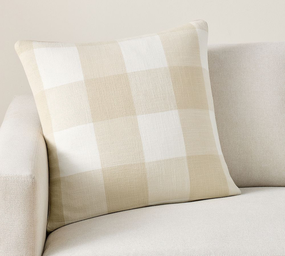 Sawyer Check Pillow Cover | Pottery Barn (US)