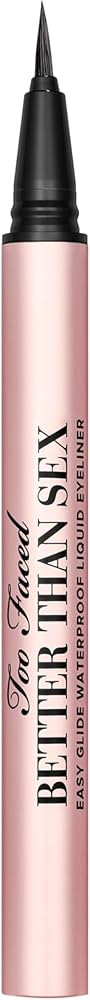 Too Faced Better Than Sex Easy Glide Liquid Eyeliner | Flake & Waterproof Liquid Eyeliner For Int... | Amazon (US)