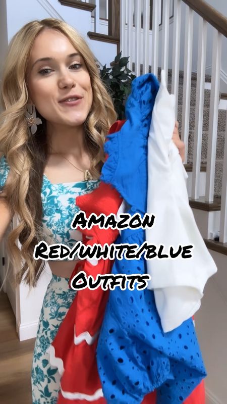 Amazon casual outfits. Amazon 4th of July outfit ideas. Summer outfit. Vacation outfit 

#LTKSaleAlert #LTKFindsUnder50 #LTKVideo