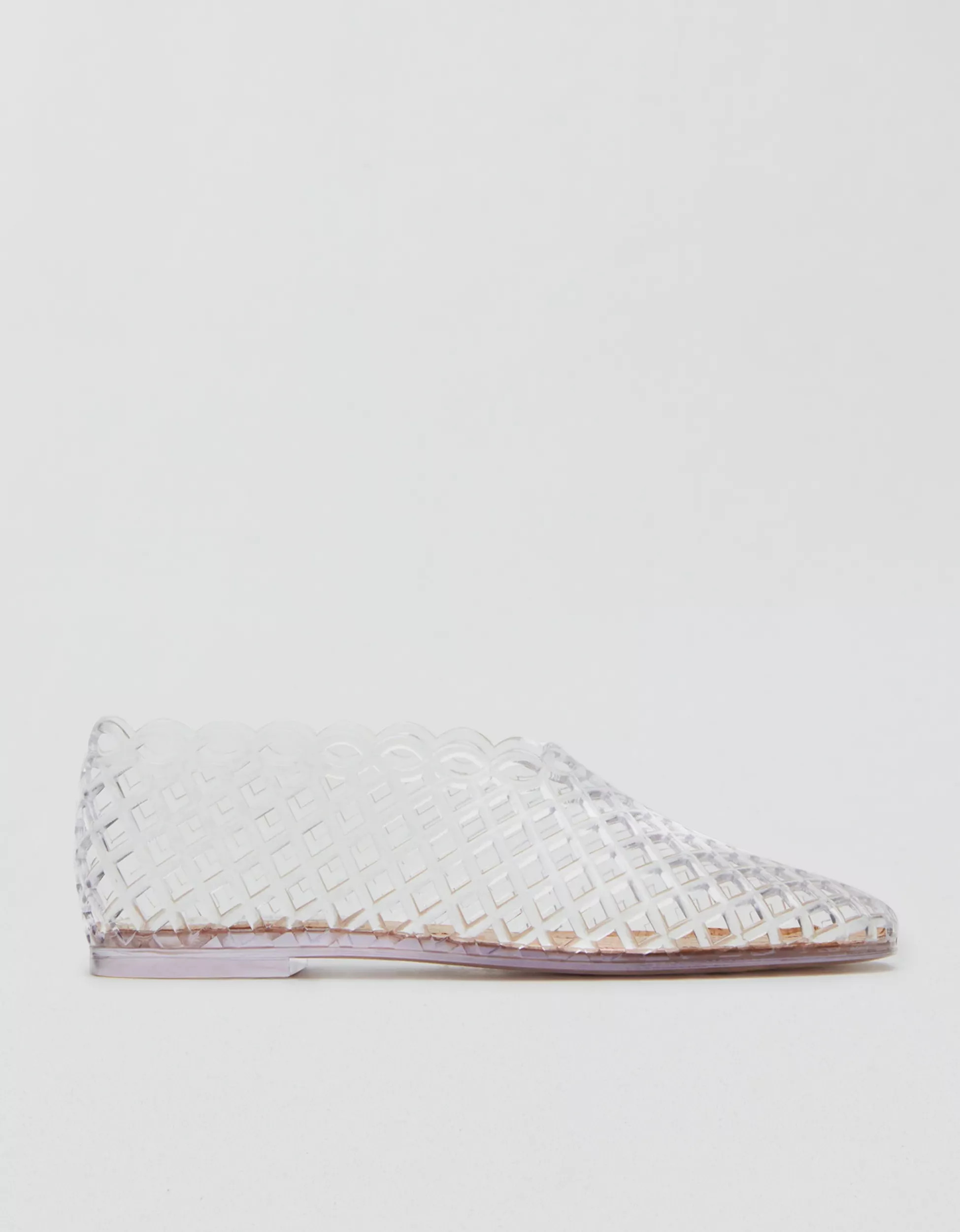 Steve Madden Grove Clear Jelly Flat | American Eagle Outfitters (US & CA)