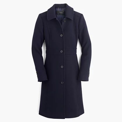 Double-cloth lady day coat with Thinsulate® | J.Crew US