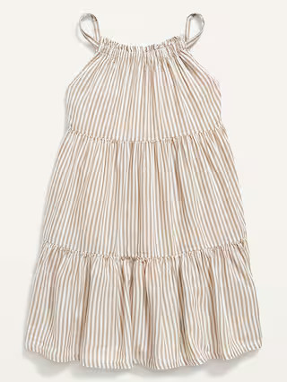 Sleeveless Striped Cami Swing Dress for Toddler Girls | Old Navy (US)
