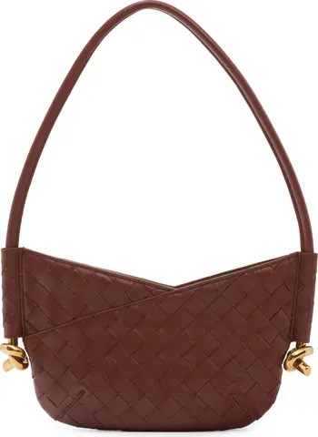 Bottega Veneta Mini Solstice Intrecciato Leather Hobo Bag | Nordstrom | Nordstrom